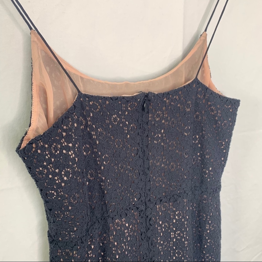 J. Crew / Lace Overlay Mini Dress - Size S (?) - Picture 7 of 9